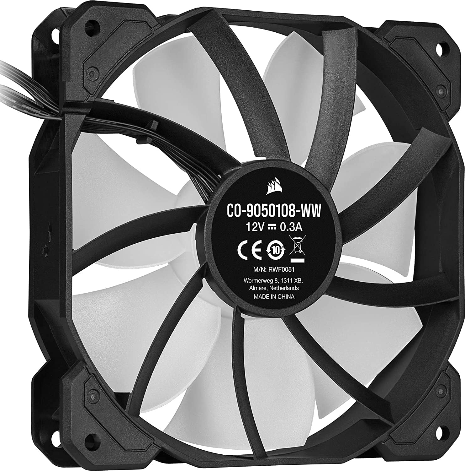 Icue SP120 RGB Elite Performance 120Mm PWM Single Fan