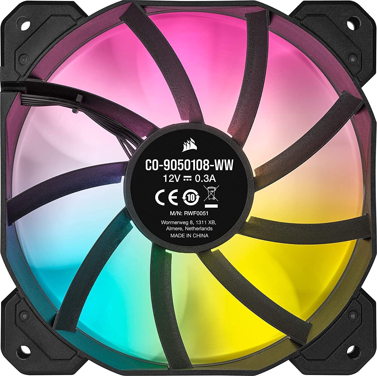 Icue SP120 RGB Elite Performance 120Mm PWM Single Fan