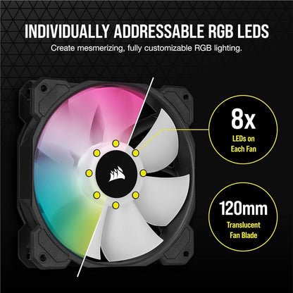 Icue SP120 RGB Elite Performance 120Mm PWM Single Fan